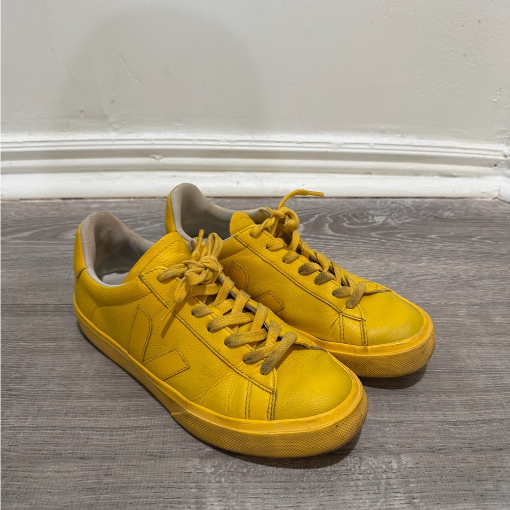 Veja x Mansur Gavriel Campo Sneaker in Sunshine Yellow - Women's EU 39 - Picture 2 of 10